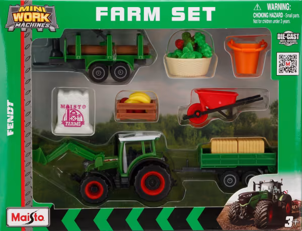 Burago Mini Work Farmset, Maisto, 3\" - 1 pz assortito
