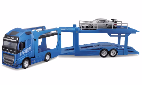 Burago Collezione 6 camion bisarca, Burago, scala 1:43