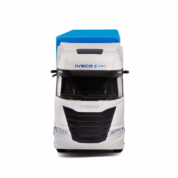 Burago Iveco S-Way con rimorchio, Burago, scala 1:43