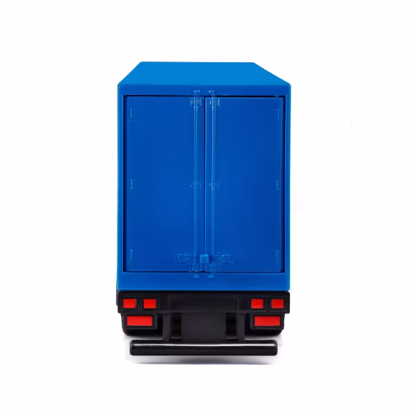 Burago Iveco S-Way con rimorchio, Burago, scala 1:43