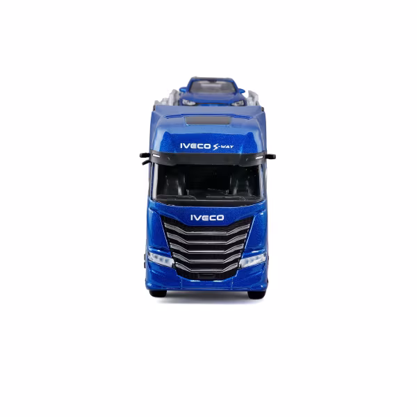 Burago Iveco S-Way bisarca con Audi RS E-Tron, Burago, scala 1:43