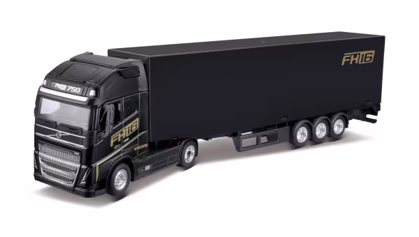Burago Collezione 6 camion con semirimorchio, Burago, scala 1:43