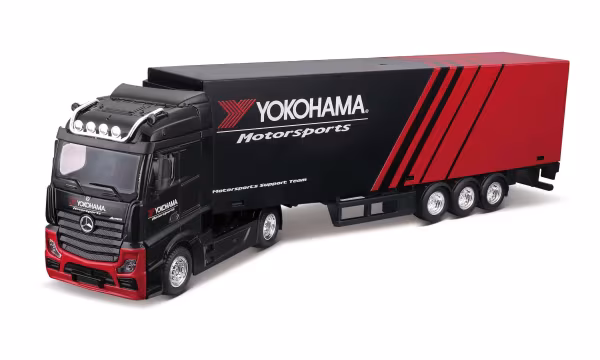 Burago Collezione 6 camion con semirimorchio, Burago, scala 1:43
