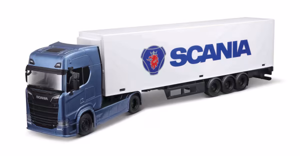 Burago Collezione 6 camion con semirimorchio, Burago, scala 1:43