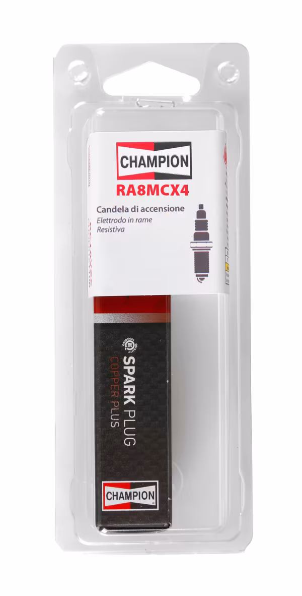 CHAMPION Champion, candela accensione - 1 pz  - Copper Plus - RA8MCX4