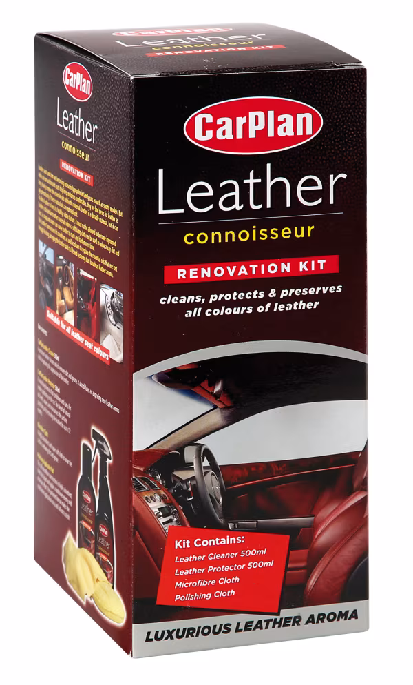 Carplan Leather Connoisseur, kit proteggi / rinnova pelle