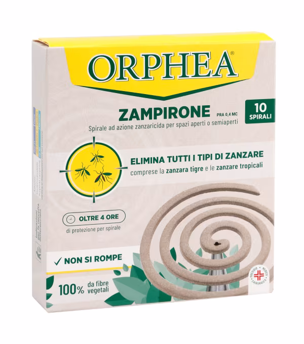 Lampa Orphea, Zampirone, confezione da 10 spirali