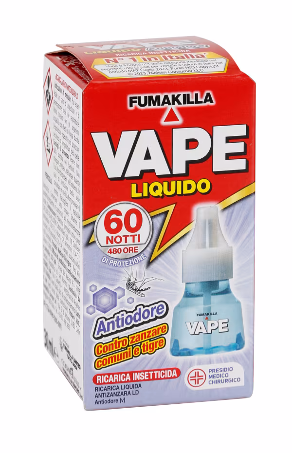 Lampa Vape, Ricarica liquida classic 60 notti