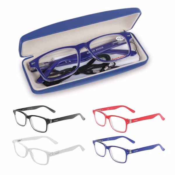 Distinguo Leonardo, occhiali da lettura - Kit 24 pezzi assortimento base