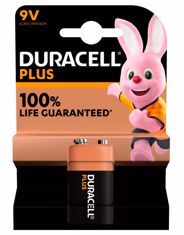Duracell Duracell Plus 100, “9 V”, 1 pz