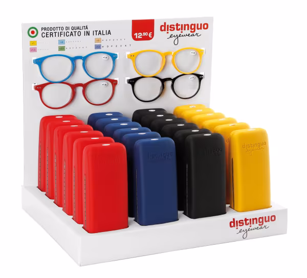 Distinguo 812, occhiali da lettura - Kit 24 pezzi assortimento base