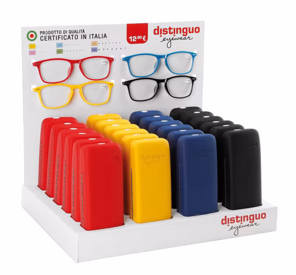 Distinguo 813, occhiali da lettura - Kit 24 pezzi assortimento base