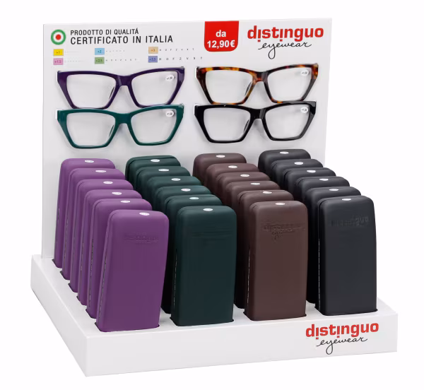 Distinguo 815, occhiali da lettura - Kit 24 pezzi assortimento base