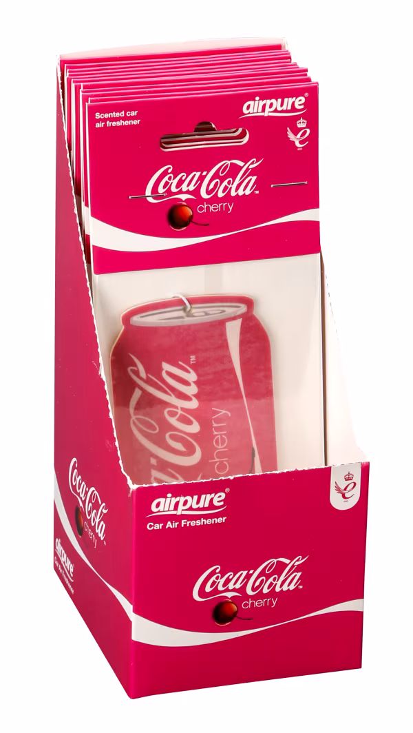 Coca-Cola Coca-Cola® Paper 2D, deodorante per abitacolo - Lattina Ciliegia