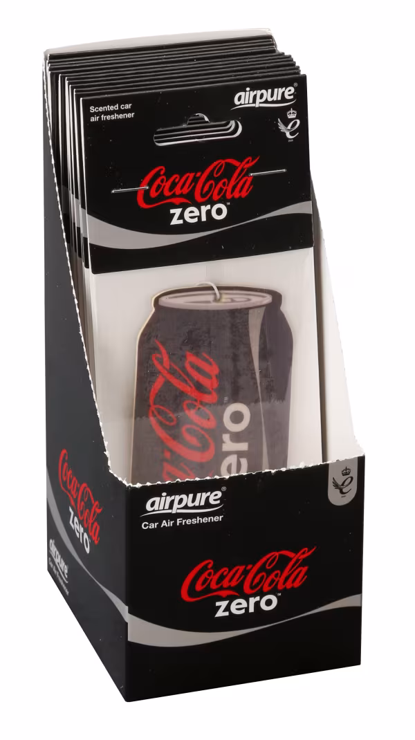 Coca-Cola Coca-Cola® Paper 2D, deodorante per abitacolo - Lattina Zero