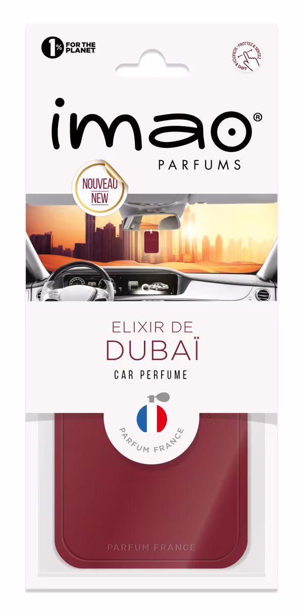 Imao Imao Scent Card, deodorante per abitacolo - Elixir de Dubai