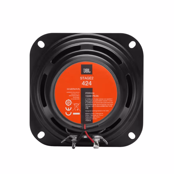 JBL Stage2 424, coppia altoparlanti a due vie - Ø 100 mm - 150 W - Altoparlanti - 2 pz