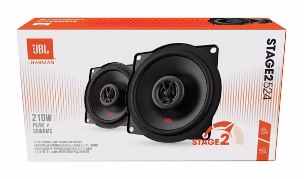 JBL Stage2 524, coppia altoparlanti a due vie - Ø 130 mm - 210 W - Altoparlanti - 2 pz