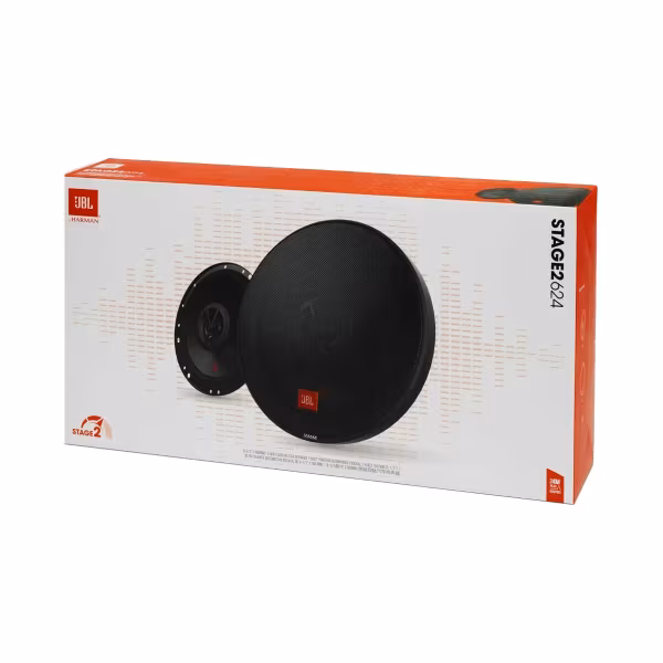 JBL Stage2 624, coppia altoparlanti a due vie - Ø 160 mm - 240 W - Altoparlanti - 2 pz
