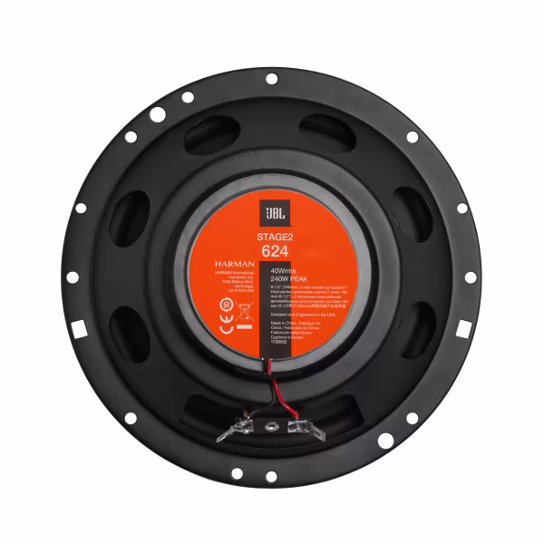 JBL Stage2 624, coppia altoparlanti a due vie - Ø 160 mm - 240 W - Altoparlanti - 2 pz