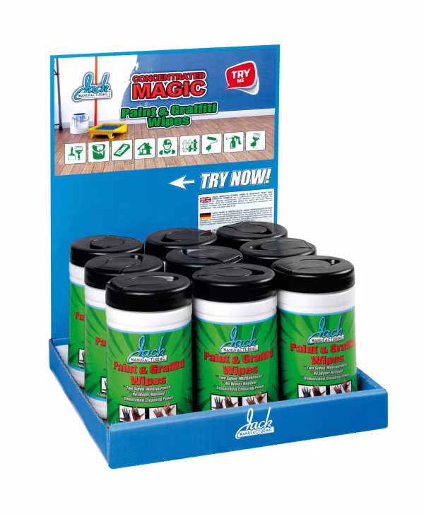 Jack Manufacturing Salviette per vernici e macchie molto resistenti - 25 pz