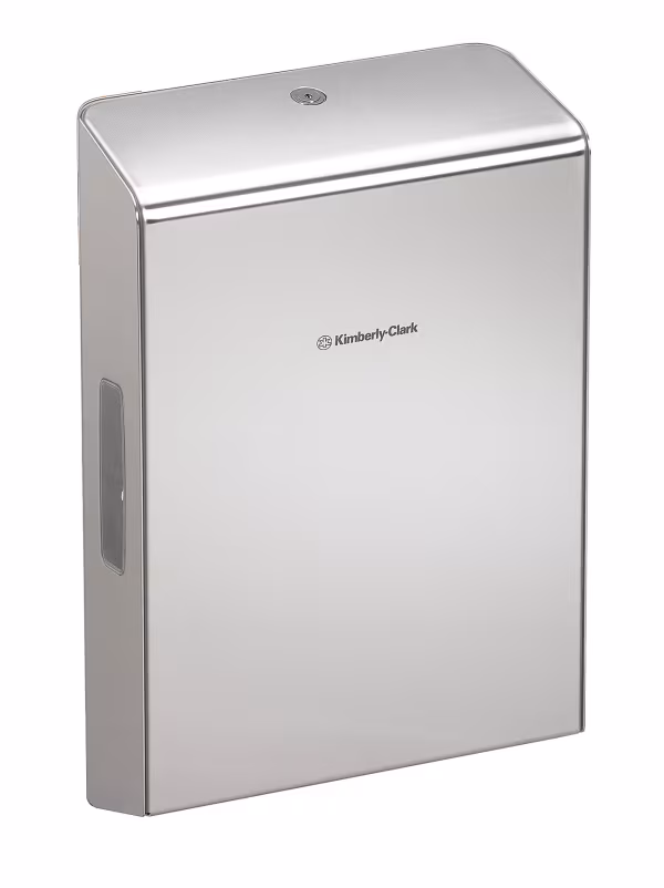 Lampa Dispenser in acciaio inox per asciugamani in carta intercalati con piega a “Z”