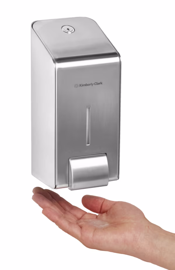 Lampa Dispenser in acciaio inox per detergente mani