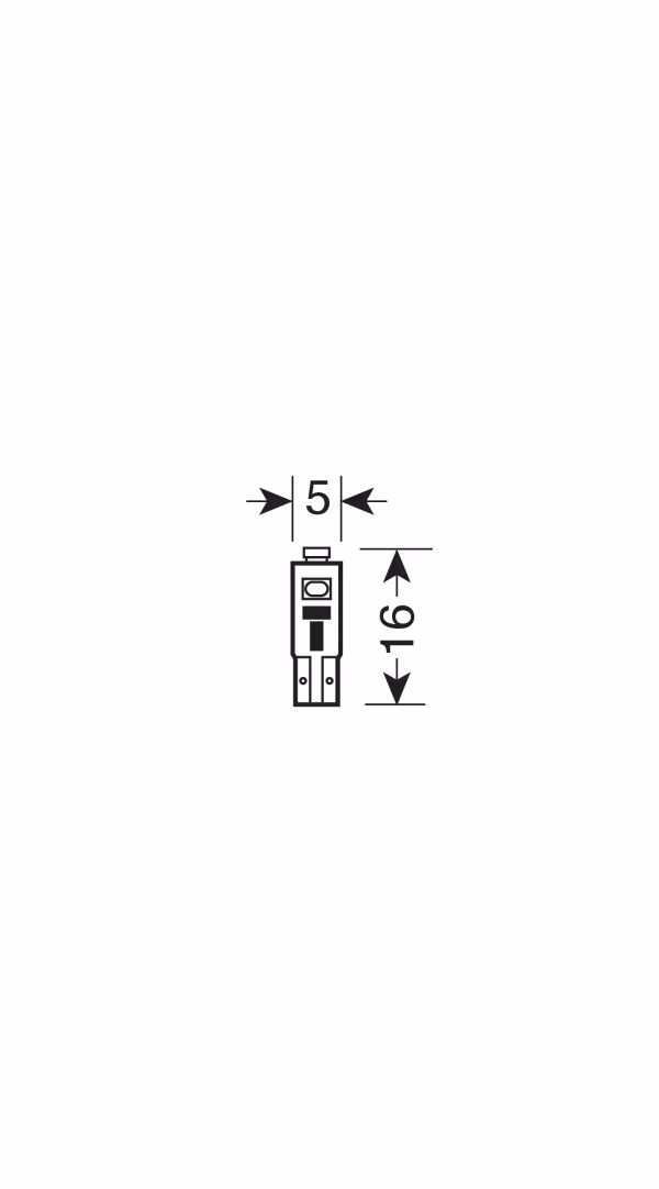 Pilot 12V Hyper-Led 3 - 3 SMD x 1 chip - (T5) - W2x4,6d - 2 pz  - Scatola - Bianco