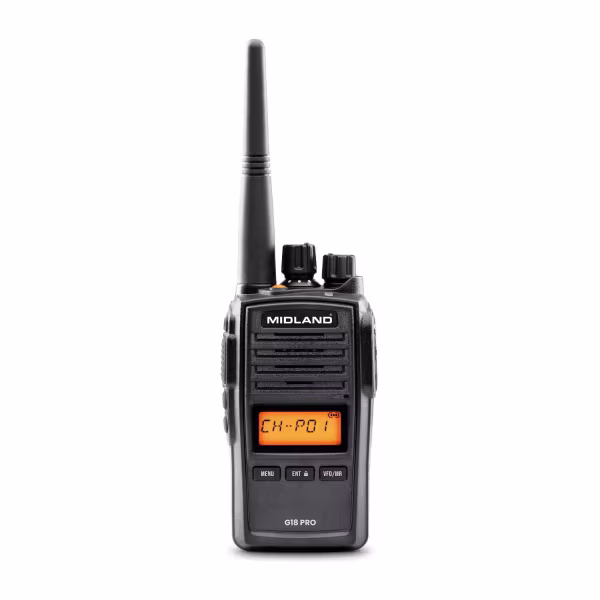 Midland G18 PRO NC, professional walkie talkie