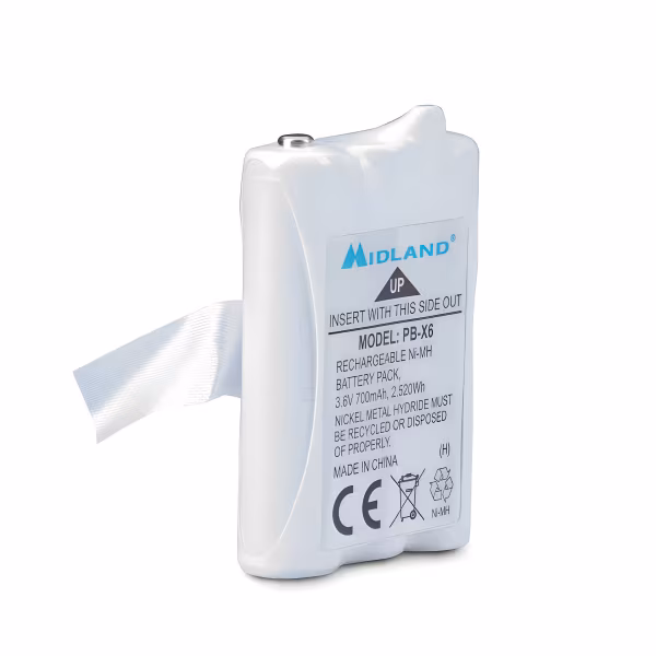Midland PB X6, pacco batteria XT50/XT60