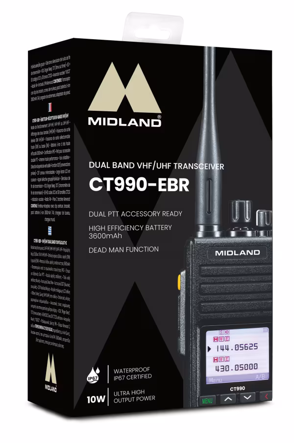 Midland CT990 EBR, radio amatoriale
