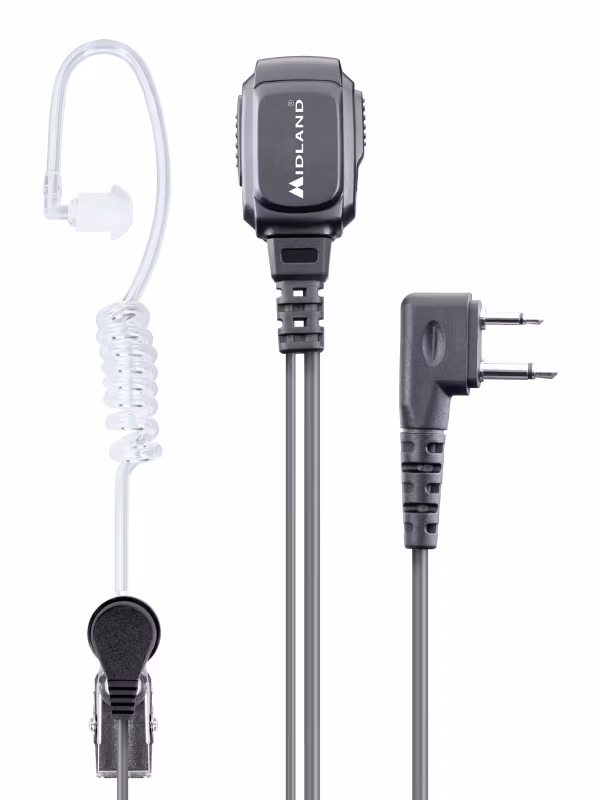 Midland MA31 L Pro, auricolare con microfono 2 pin Midland