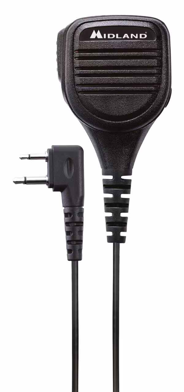 Midland MA25-L, microfono altoparlante 2 pin Midland