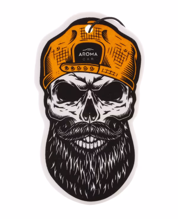 Aroma Car Dia de los Muertos, deodorante da appendere - Skull in cap