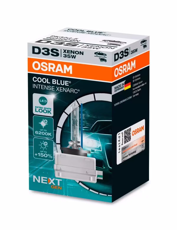 Osram Xenarc Cool Blue Intense - D3S - 35W - PK32d-5 - 1 pz  - Scatola
