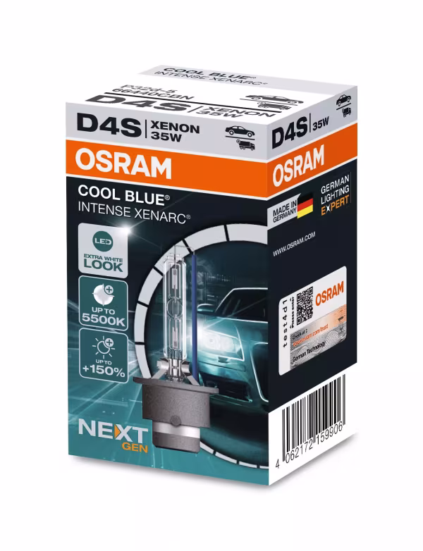 Osram Xenarc Cool Blue Intense - D4S - 35W - P32d-5 - 1 pz  - Scatola