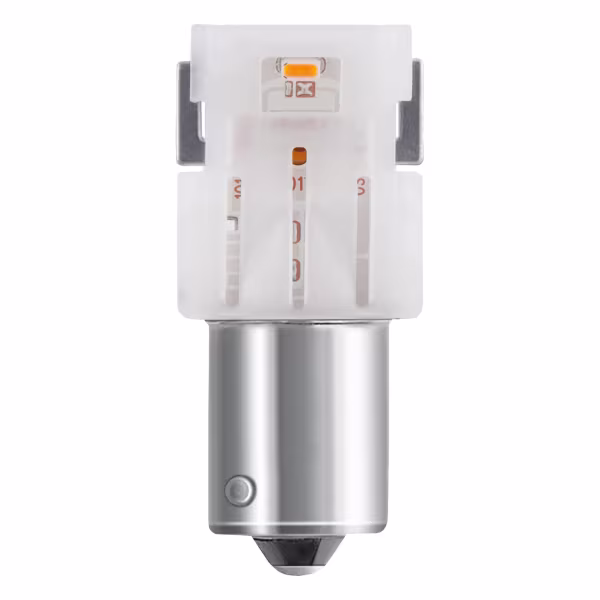 Osram 12V LEDriving SL - (PY21W) - 1W - BAU15s - 2 pz  - Scatola - Arancio