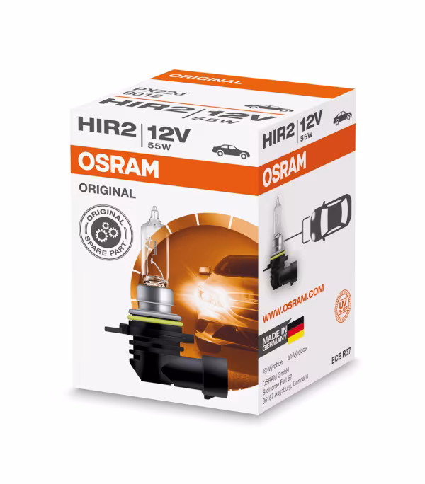 Osram 12V Original Line - HIR2 - 55W - PX22d - 1 pz  - Scatola
