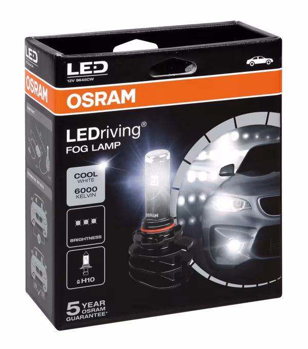 Osram 12V LEDriving Fog Lamp - (H10) - PY20d - 2 pz  - Scatola