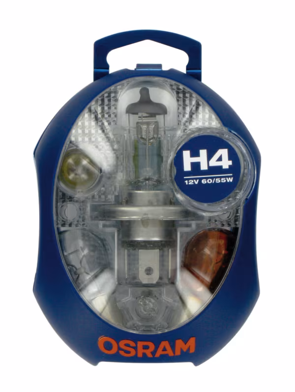 Osram Kit Lampade di ricambio 12V - H4