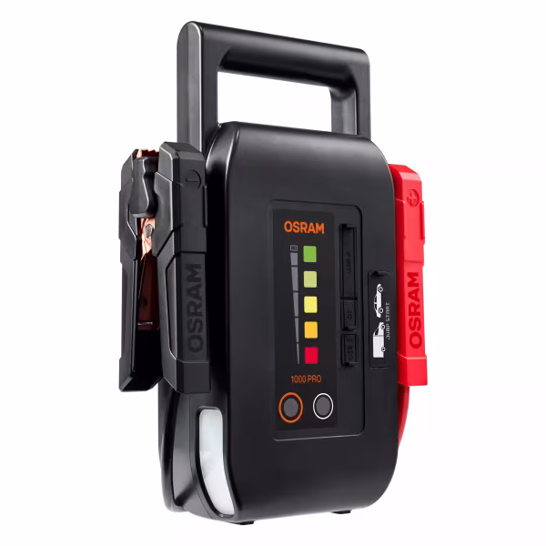 Osram BATTERYstart PRO 1000, avviatore di emergenza ad alta potenza per un\'ampia gamma di veicoli
