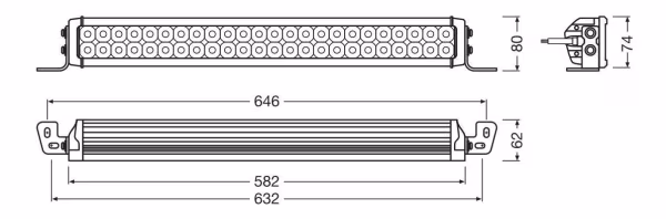Osram LEDriving Lightbar VX500-CB - 12/24V