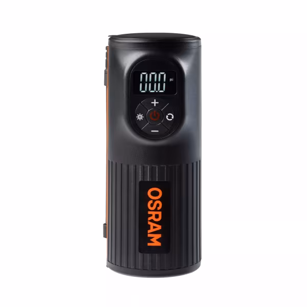 Osram TYREinflate 2000, compressore digitale ricaricabile per pneumatici