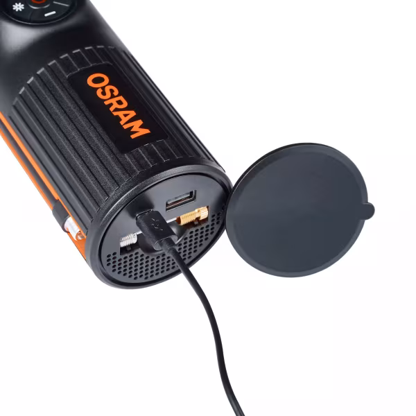 Osram TYREinflate 2000, compressore digitale ricaricabile per pneumatici