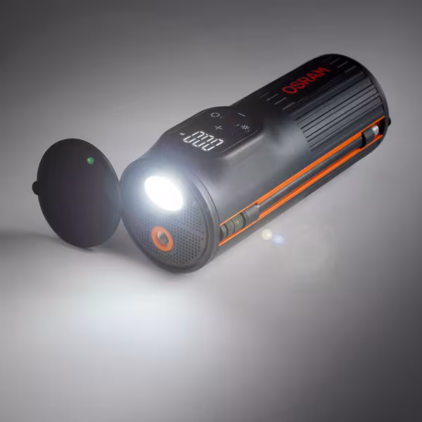 Osram TYREinflate 2000, compressore digitale ricaricabile per pneumatici