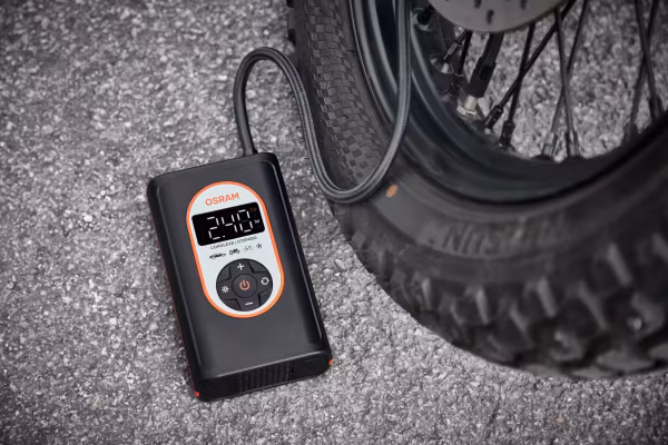 Osram TYREinflate 4000, compressore digitale ricaricabile per pneumatici