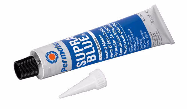Permatex Supra Blue, sigillante siliconico flessibile multiuso - 80 ml