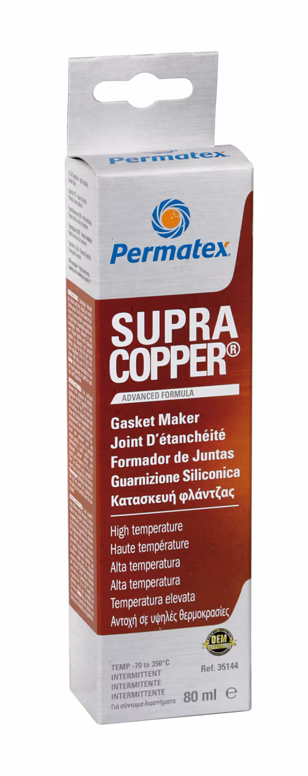 Permatex Supra Copper, guarnizione per alte temperature - 80 ml