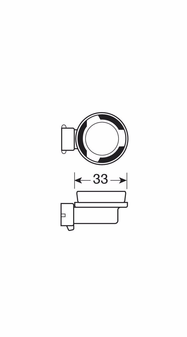Pilot 12V Lampada alogena Blu-Xe - H16 - 19W - PGJ19-3 - 2 pz  - Scatola Plast.