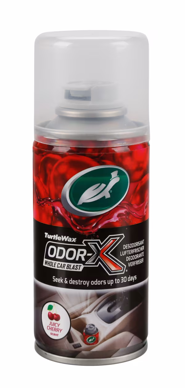 Turtle Wax Odor-X, elimina odori - 100 ml - Juicy Cherry